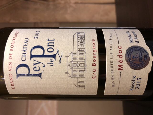 Château Pey de Pont 2016 &Mon Cheri 2019 Château Pey de Pont 2016 Medoc