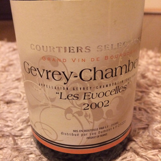 Courtiers Selections Gevrey Chambertin Les Evocelles(クルティエ・セレクション ジュヴレ・シャンベルタン レ・ゼヴォセール)