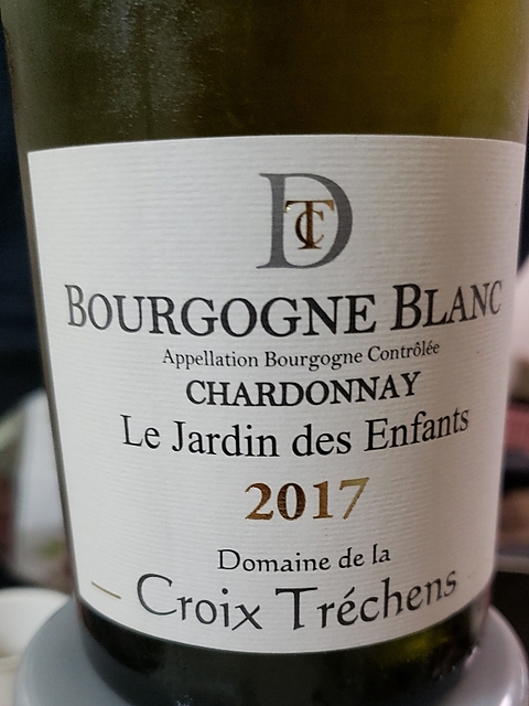 Dom. de la Croix Tréchens Bourgogne Blanc Chardonay Le Jardin des Enfants