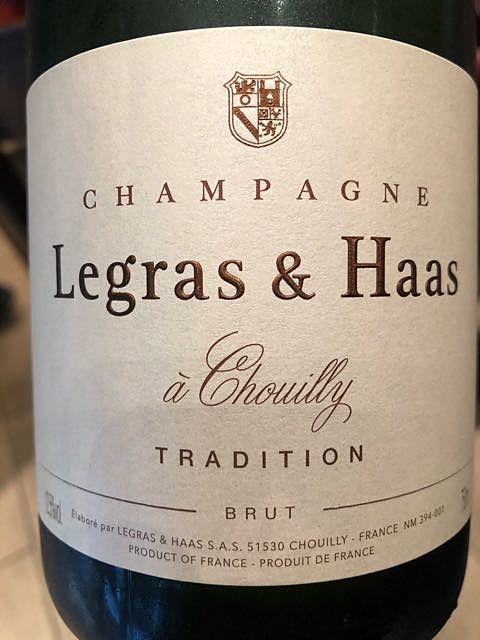Legras & Haas Brut Tradition(ルグラ・エ・アス ブリュット トラディション)