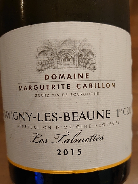 Dom. Marguerite Carillon Savigny Les Beaune 1er Cru Les Talmettes