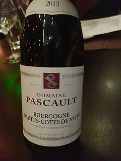 Dom. Pascault Bourgogne Hautes Côtes de Nuits Rouge