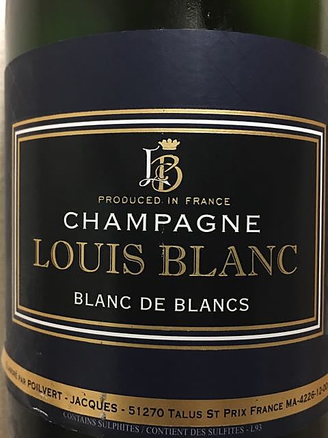 Champagne Louis Blanc Blanc de Blancs(シャンパーニュ・ルイ・ブラン ブラン・ド・ブラン)