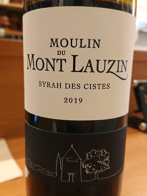 Moulin du Mont Lauzin Syrah des Cistes