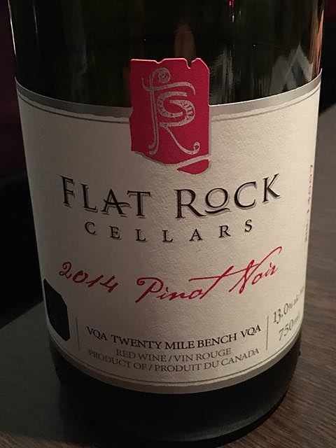 Flat Rock Cellars 2014 Pinot Noir