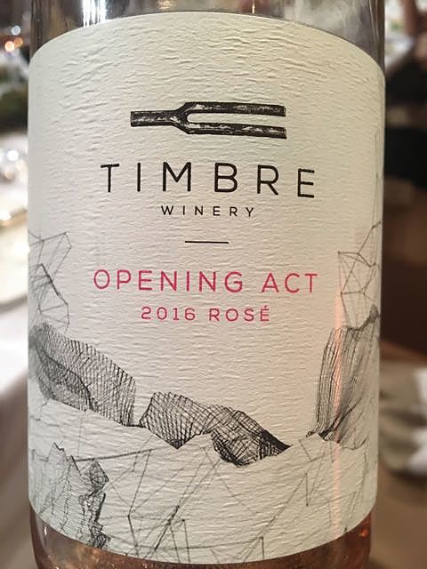 Timbre Winery Opening Act Rosé