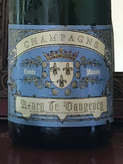 Henry de Vaugency Cuvée Manon(アンリ・ド・ヴォージャンシー