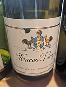 ドメーヌ・ルフレーヴ マコン・ヴェルゼ(2020)