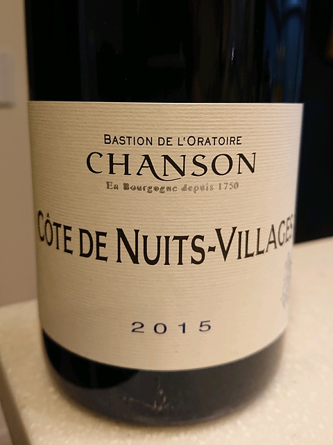 Chanson Côte de Nuits Villages(シャンソン コート・ド・ニュイ・ヴィラージュ)