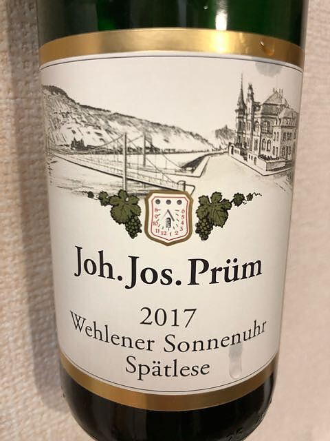 Joh. Jos. Prüm Wehlener Sonnenuhr Spätlese