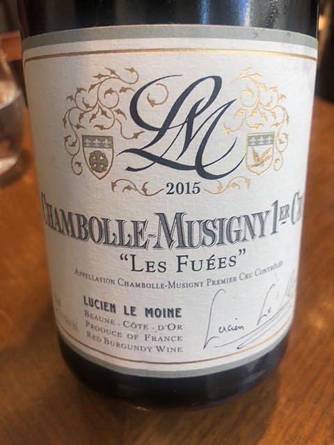 Lucien Le Moine Chambolle Musigny 1er Cru Les Fuées(ルシアン・ル・モワンヌ シャンボール・ミュジニー プルミエ・クリュ レ・フュエ)