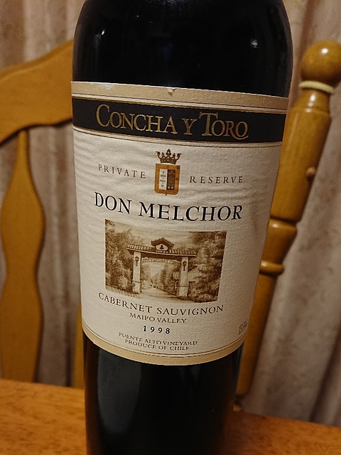 Concha y Toro Don Melchor 1998
