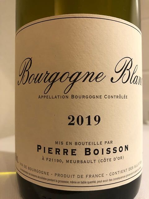 Pierre Boisson Bourgogne Blanc(ピエール・ボワッソン ブルゴーニュ ブラン)
