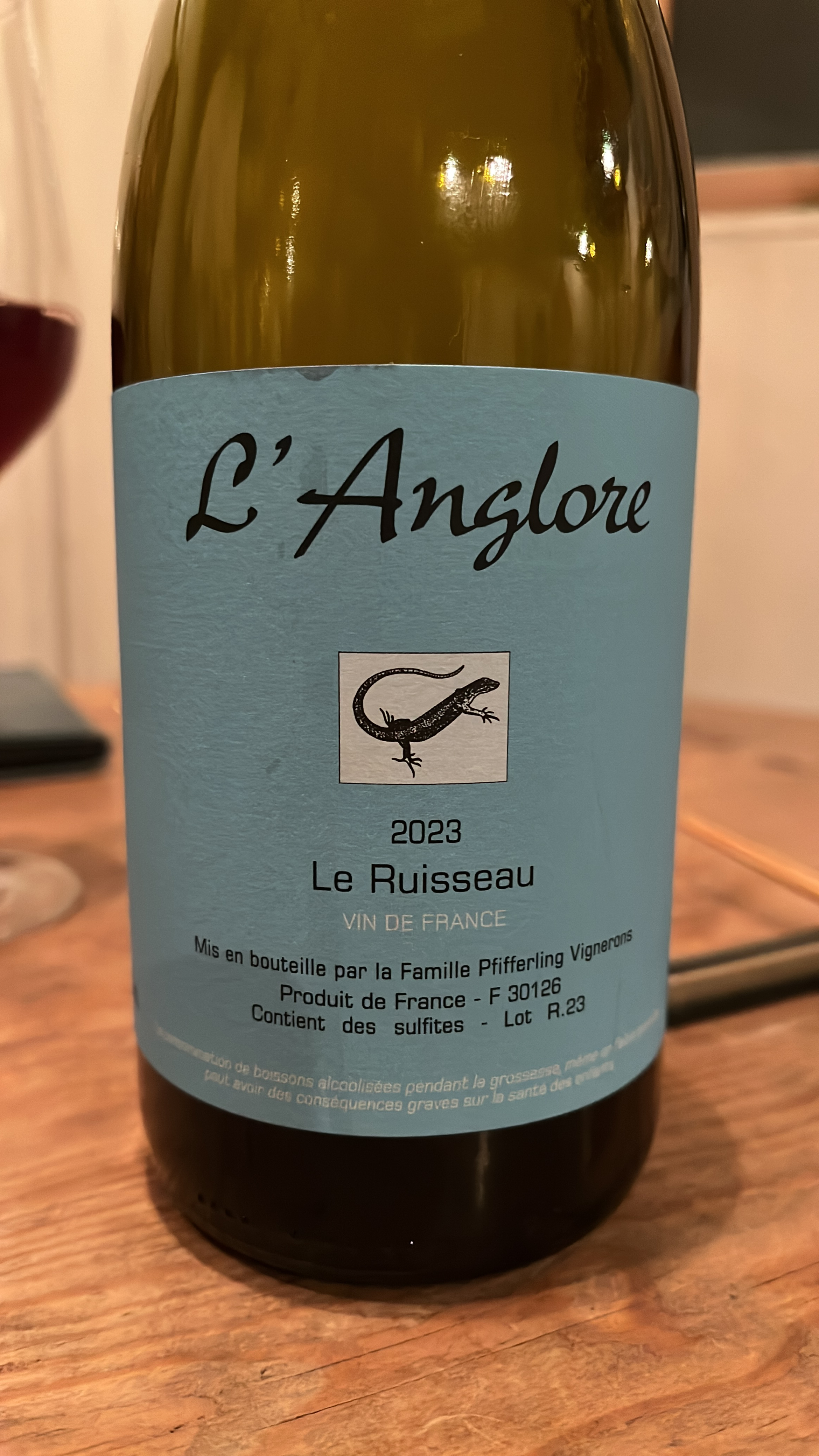 L'Anglore Le Ruisseau 2023 750ml ラングロール ル・ルイソー 2023（Le Ruisseau 2023）赤 / ラングロール(L