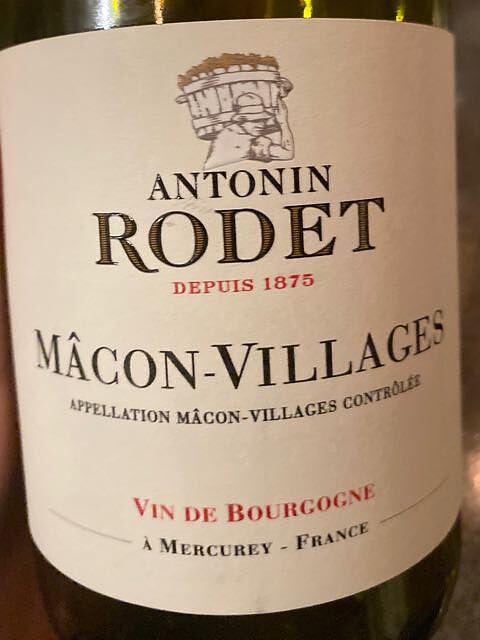 Antonin Rodet Mâcon Villages