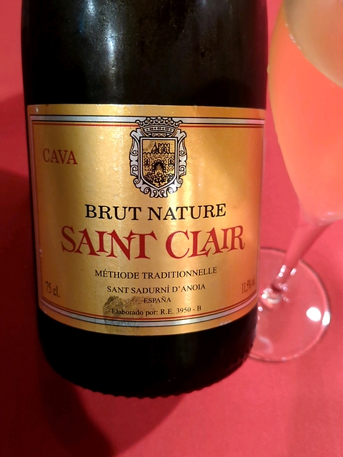 Saint Clair Cava Brut Nature(サン・クレール カバ ブルット・ナトゥーレ)