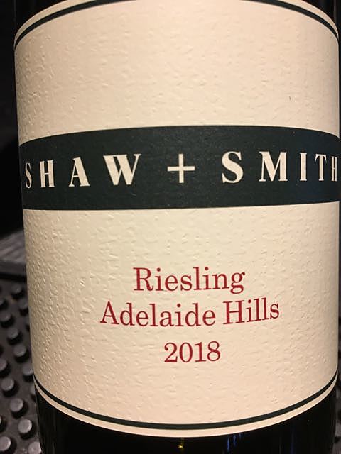 Shaw + Smith Riesling(ショウ＆スミス リースリング)