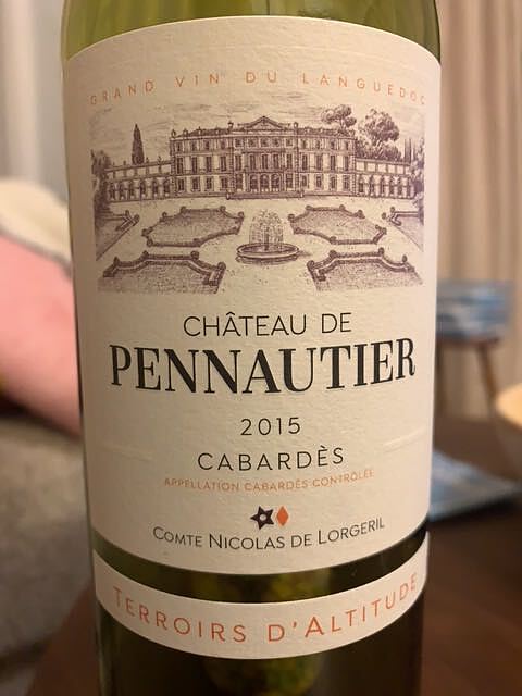 Ch. de Pennautier Terroirs d'Altitude 2015(シャトー・ド・ペノティエ テロワール・ダルティテュード)