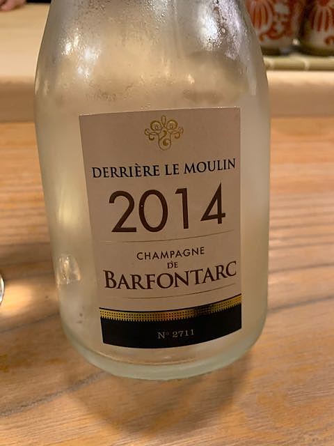 Champagne de Barfontarc Derrière le Moulin 2014