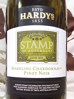 Hardys Stamp of Australia Sparkling Chardonnay Pinot Noir(ハーディーズ スタンプ・オブ・オーストラリア スパークリング シャルドネ ピノ・ノワール)
