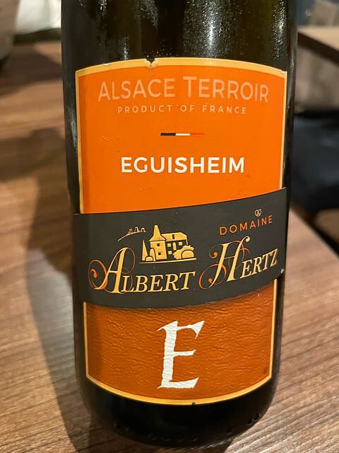 Albert Hertz Gewürztraminer Eguisheim(アルベール・ハーツ ゲヴュルツトラミネール エギスハイム)