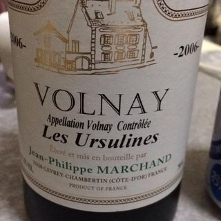 Jean Philippe Marchand Volnay Les Ursulines(ジャン・フイリップ・マルシャン ヴォルネイ レ・ウルシュリーヌ)