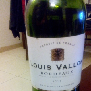 Louis Vallon Bordeaux Blanc(ルイ・ヴァロン ボルドー ブラン)