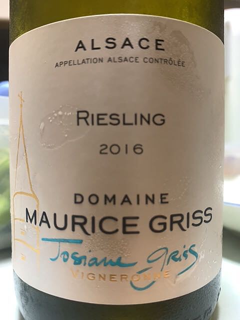 Dom. Maurice Griss Riesling(モーリス・グリス リースリング)