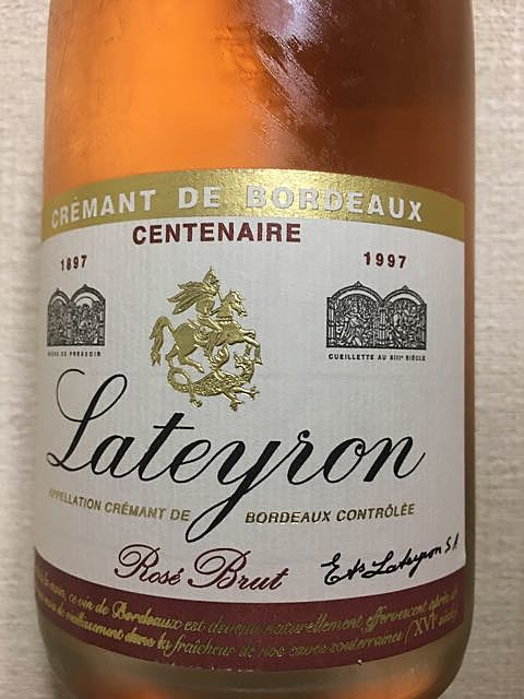 Lateyron Crémant de Bordeaux Rosé Brut