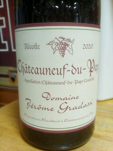 Dom. Jérôme Gradassi Châteauneuf du Pape Rouge