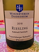 Winzerverein Deidesheim Ruppertsberger Reiterpfad Riesling Kabinett feinherb(2018)