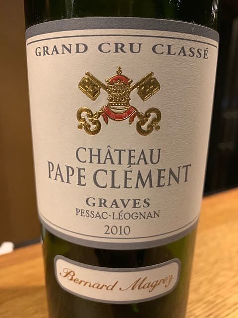 Chateau pape clement2010】シャトー・パプ・クレマン-