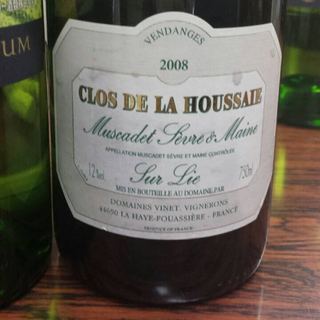 Clos de la Houssaie Muscadet Sèvre et Maine Sur Lie