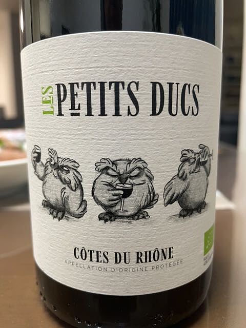 Les Petits Ducs Côtes du Rhône Rouge(レ・プティ・デュック コート・デュ・ローヌ ルージュ)
