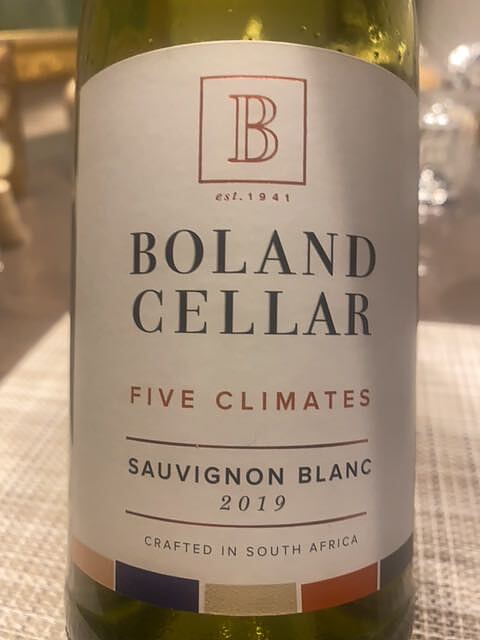 Boland Cellar Five Climates Sauvignon Blanc