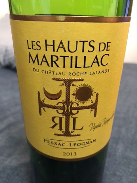 Les Hauts de Martillac du Ch. Roche Lalande