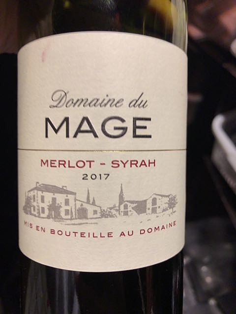 Dom. du Mage Merlot Syrah