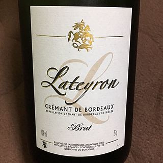 Lateyron Crémant de Bordeaux Brut(ラテイロン クレマン・ド・ボルドー ブリュット)