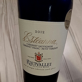 Rietvallei Estéanna Red 2012(リエトヴァレイ エステアナ レッド)