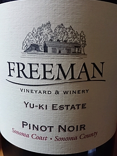 Freeman Yu-ki Estate Pinot Noir(フリーマン ユーキ・エステート ピノ・ノワール)