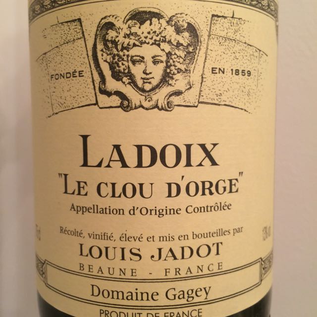 Louis Jadot Ladoix Le Clou d'Orge(ルイ・ジャド ラドワ