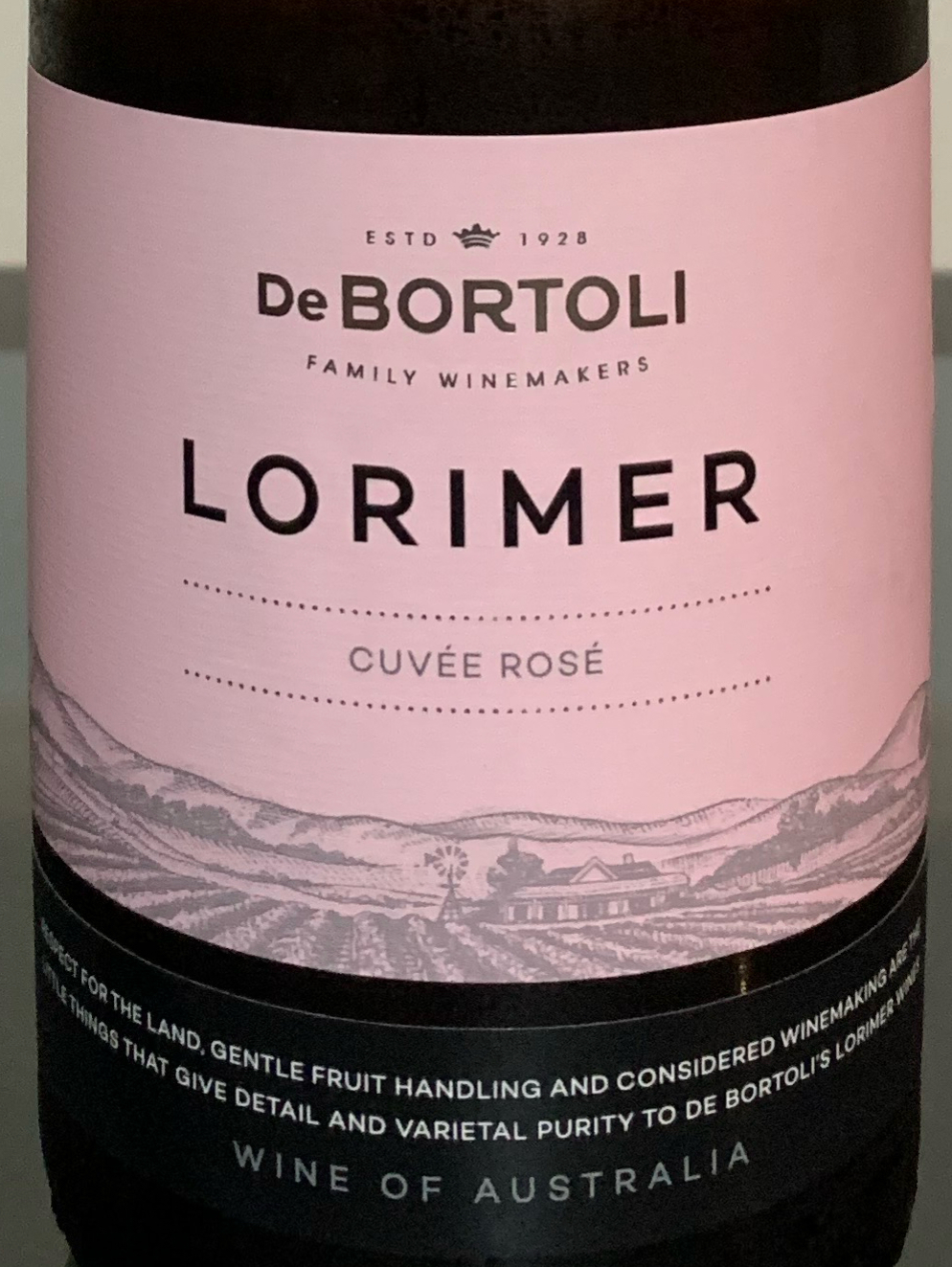 ワイン Garrix De Bortoli Lorimer Cuvée Rosé Sparkling(デ・ボルトリ