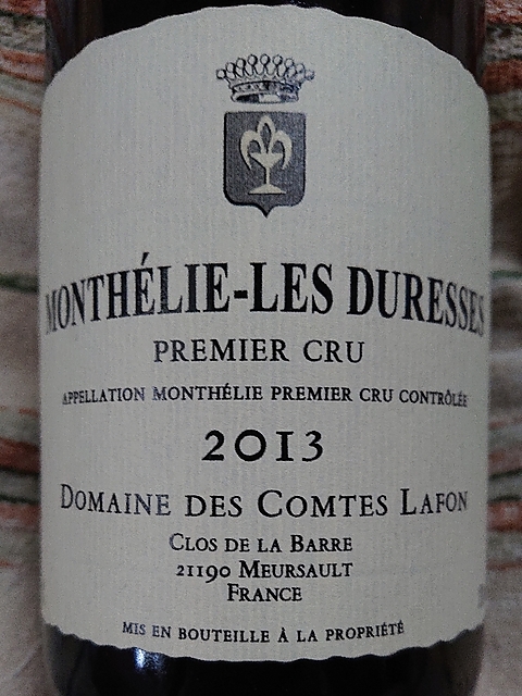 Dom. des Comtes Lafon Monthélie Les Duresses 1er Cru