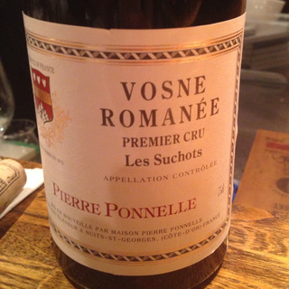 Pierre Ponnelle Vosne Romanée 1er Cru Les Suchots(ピエール・ポネル ヴォーヌ・ロマネ プルミエ・クリュ レ・スショ)