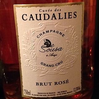 Champagne De Sousa Cuvée des Caudalies Rosé(シャンパーニュ・ド・スーザ キュヴェ・デ・コーダリー・ロゼ)