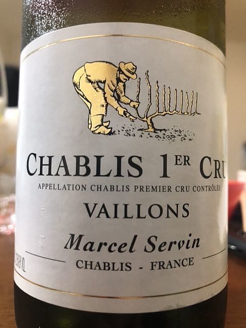 Marcel Servin Chablis 1er Cru Vaillons(マルセル・セルヴァン シャブリ プルミエ・クリュ ヴァイヨン)