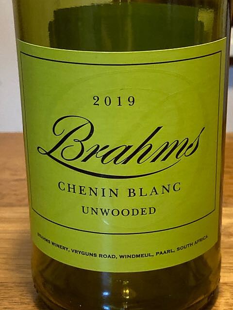 Brahms Chenin Blanc Unwooded