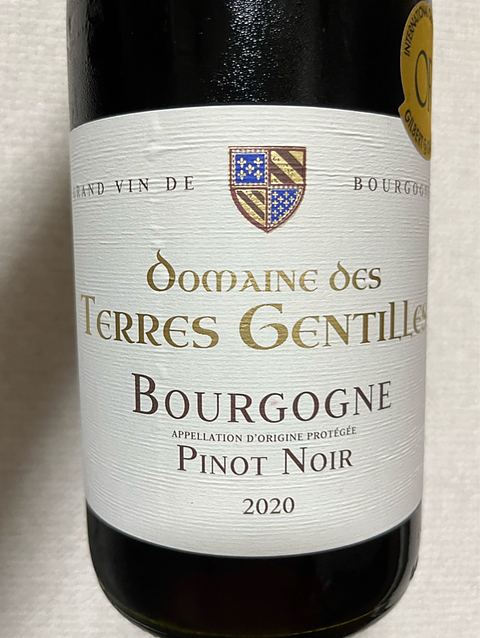 Dom. des Terres Gentilles Bourgogne Pinot Noir