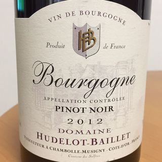 Dom. Hudelot Baillet Bourgogne Pinot Noir(ドメーヌ・ユドロ・バイエ ブルゴーニュ ピノ・ノワール)