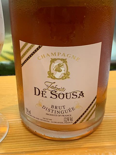 Zoémie De Sousa Brut Distinguée Rosé(ゾエミ・ド・スーザ ブリュット ディスタンゲ ロゼ)